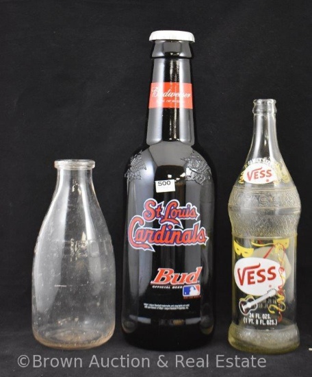 (3) Old bottles