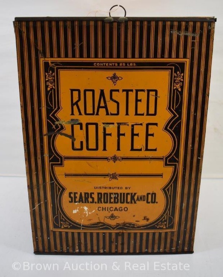 Sear and Roebuck 25 lb. Roasted Coffee tin