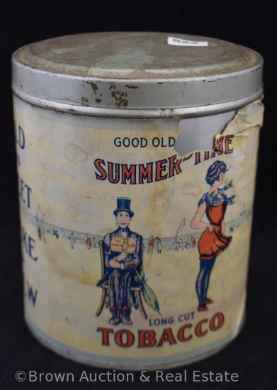 Good Old Summer-Time Tobacco Tin humidor