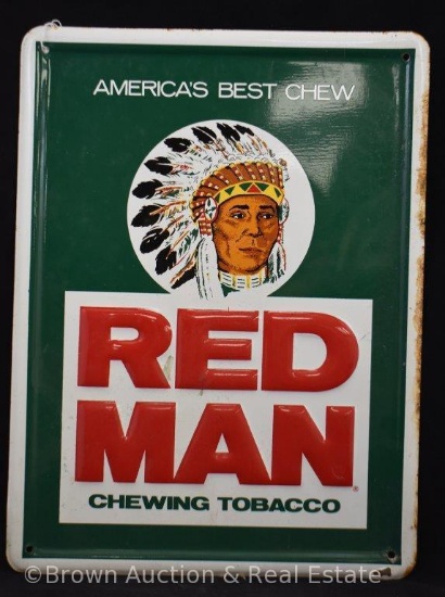 Red Man chewing tobacco sst sign