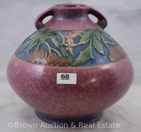 Roseville Baneda 605-6" vase, pink