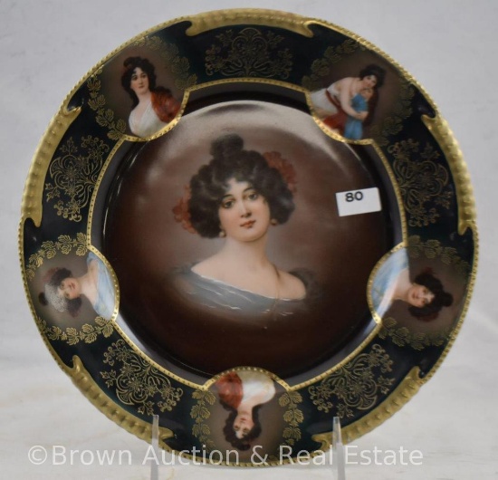 Mrkd. Royal Vienna/Bavaria portrait plate