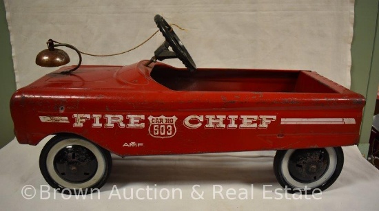 "Car No. 503 Fire Chief" pedal car
