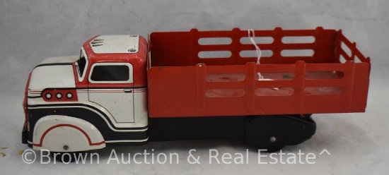 Marx Toy pressed steel truck with stake bed