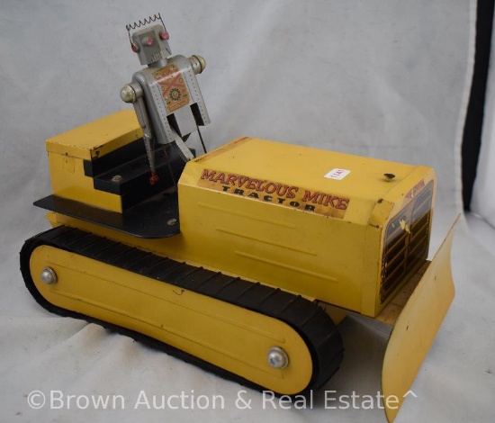 Saunders "Marvelous Mike Tractor" robot toy