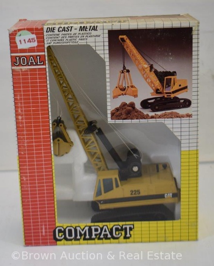 Joal Compact die cast metal 225 Cat digging crane