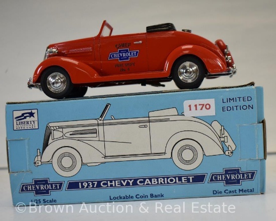 1973 Chevy Cabriolet coin bank