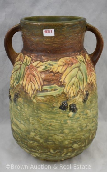 Roseville Blackberry 578-12" vase - WOW!