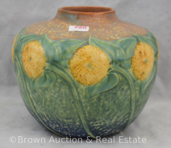 Roseville Sunflower 488-6" vase