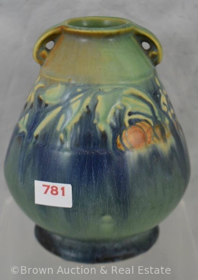 Roseville Baneda 601-5" vase, green