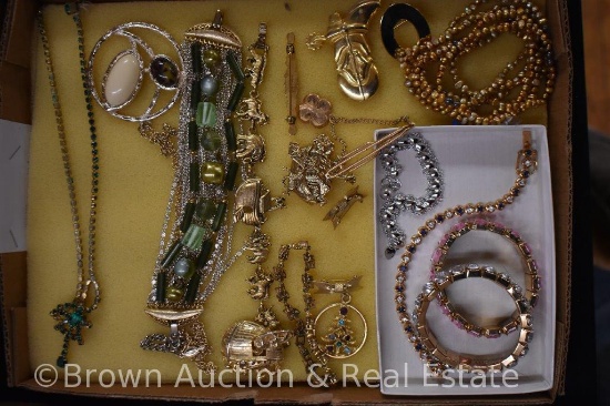 Costume jewelry - necklaces, bracelets, brooches