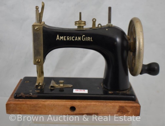 American Girl toy sewing machine
