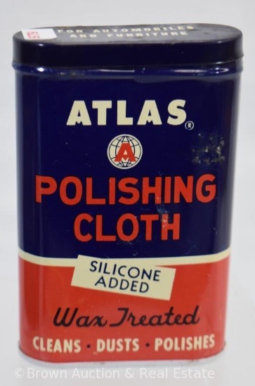 Atlas Polishing Cloth tin
