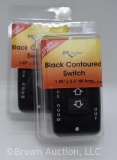 (2) 40amp Contoured switches