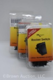 (3) Rocker Switches