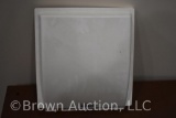 Dome hinged vent lid