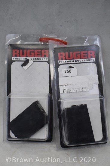 (2) Ruger JHX-1 6 round rotary magazines