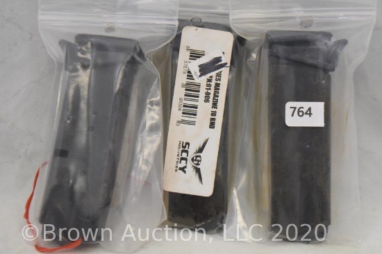 (3) SCCY CPX series 10 round magazines