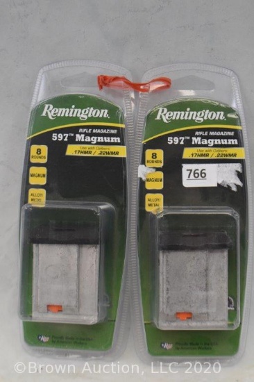 (2) Remington 597 Magnum 8 round magazines