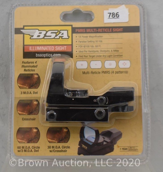 BSA PMRS multi-reticle sight