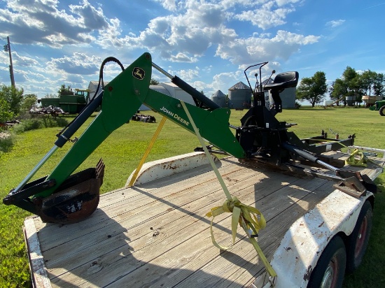 John Deere Model 49 Backhoe Attachment