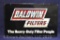 Baldwin Filters SST embossed sign