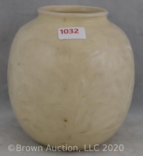 Rookwood 4.75" white vase, Shape 6863, dated XLV