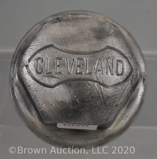 Cleveland threaded hubcap, aluminum