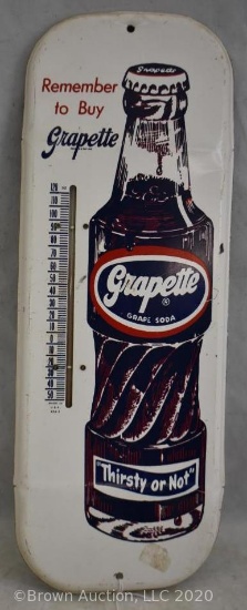 Grapette advertising thermometer
