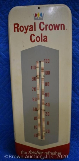 Royal Crown Cola advertising thermometer