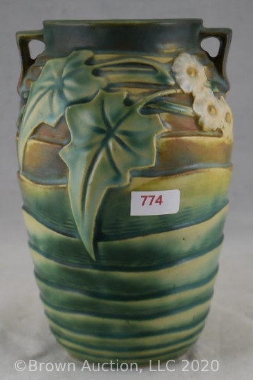 Rv Luffa 685-7" vase, green