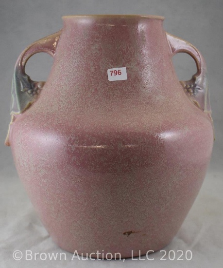 Roseville Tuscany 348-10" vase, pink