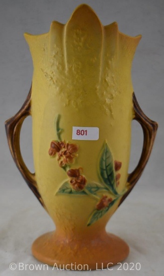 Roeville Bittersweet 885-10" vase, yellow