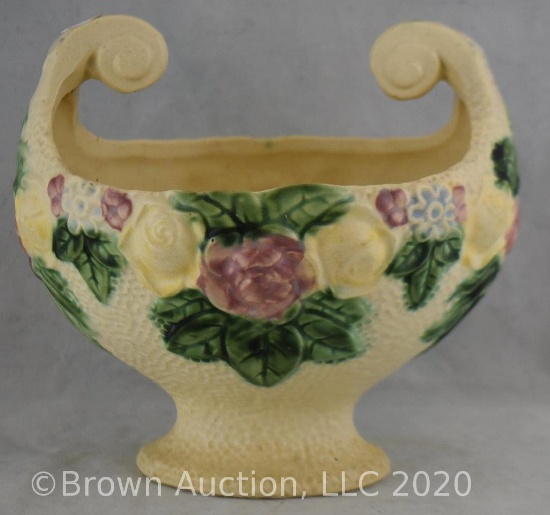 Roseville Rozane (1917) 6.5" urn with scroll handles