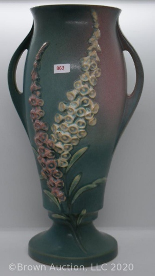 Roseville Foxglove 54-15" vase, green