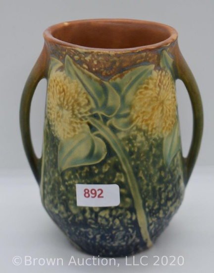 Roseville Sunflower 5" vase