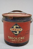 Skelly Tagolene 5 gal. can, 1940-50's