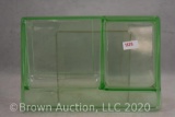 Green depression store counter gum display stand