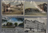 (8) Post cards - Garden City, KS buildings