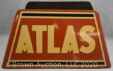 Atlas metal tire stand sign