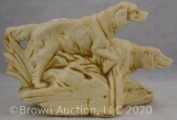 Weller Clinton Ivory Hunting Dogs