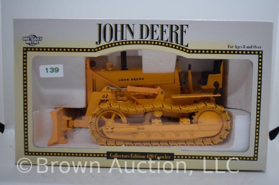 John Deere 420 crawler Trac-Tractor, die-cast, 1:16 scale
