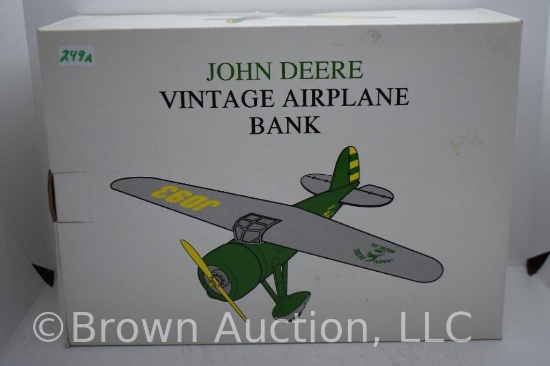 John Deere die-cast coin bank