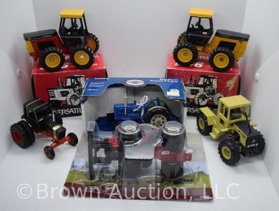 (6) die-cast Tractors, most 1:32 scale or 1:64 scale
