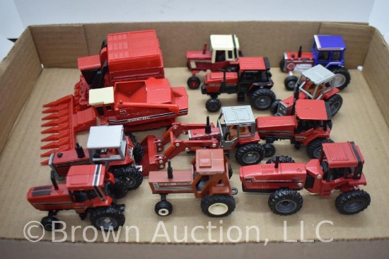 (12) die-cast Tractors, all 1:64 scale