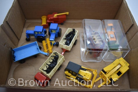 assortment of Lesney Matchbox toys
