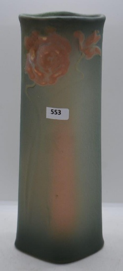 Weller Art Nouveau 11" floral vase