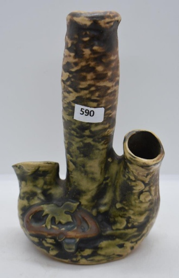 Roseville Imperial I 29-8 triple bud vase