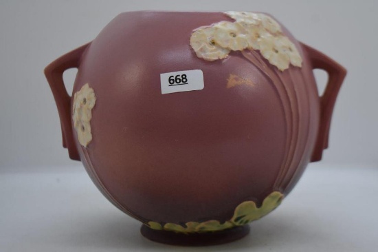 Roseville Primrose 285-6" bowl, pink