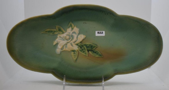 Roseville Gardenia 631-14" console bowl, green